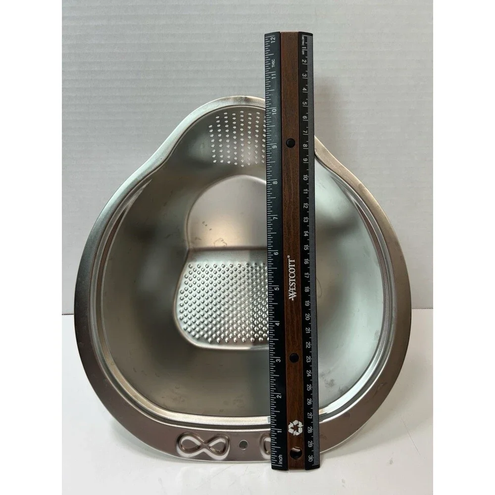 Stainless Steel SUS 304 Rice Vegetable Washing Strainer Drain Bowl Kitchen Tool